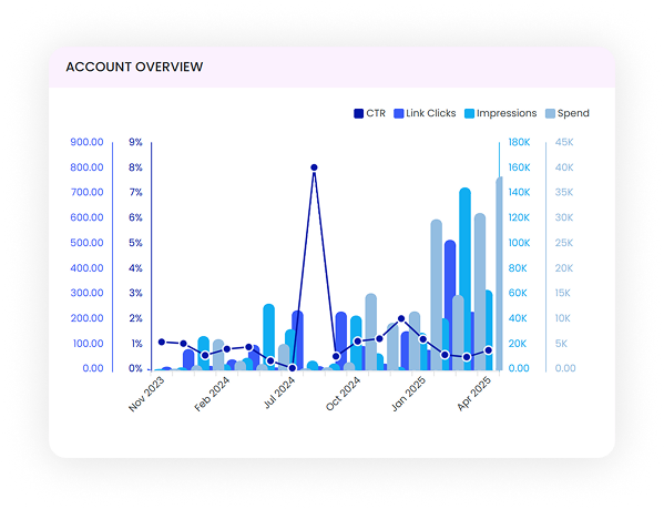 Account Overview: An Integrated Ad Performance Overview